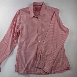 Men's Pink Checkered Shirt